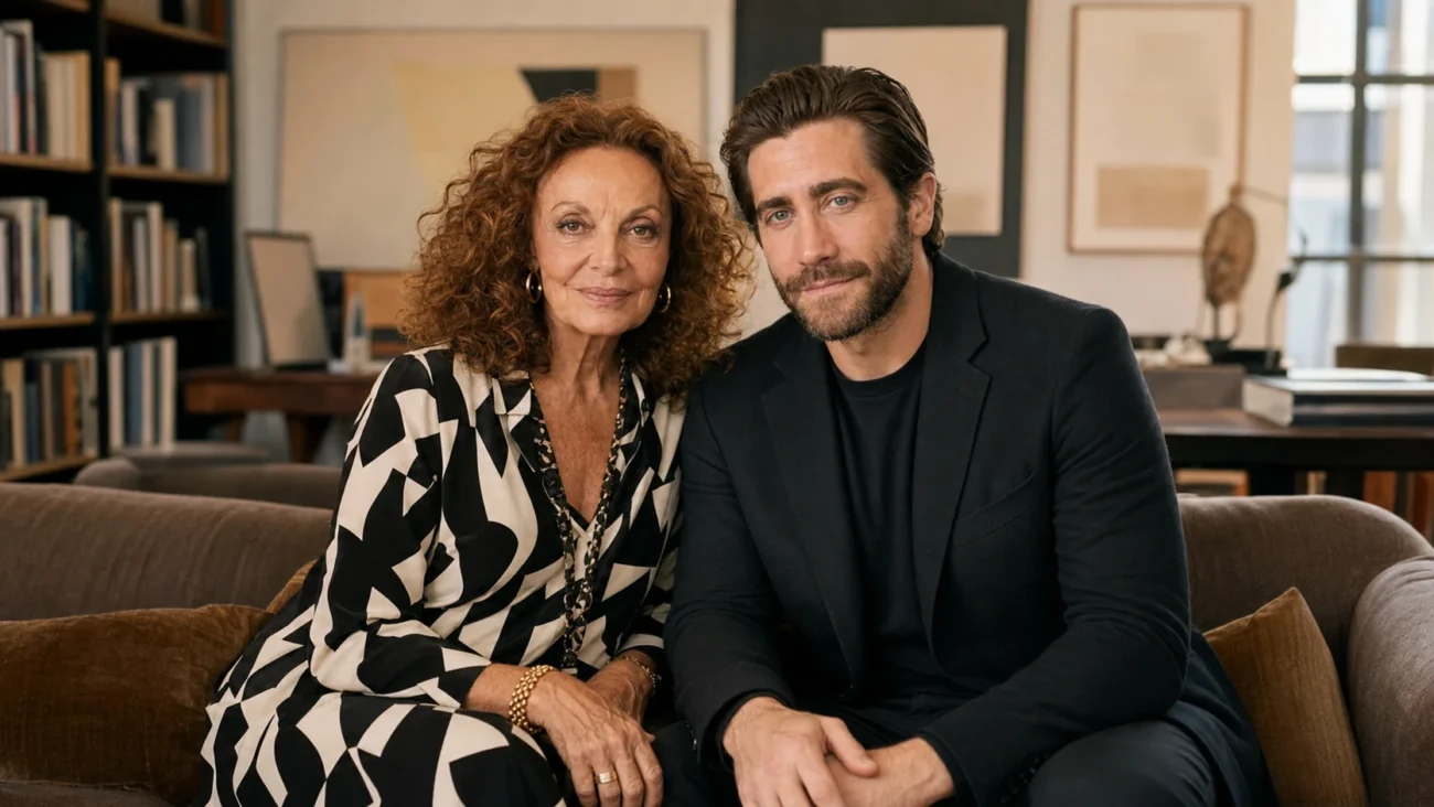 diane von furstenberg and jake gyllenhaal