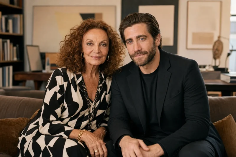 Diane von Furstenberg and Jake Gyllenhaal Connection
