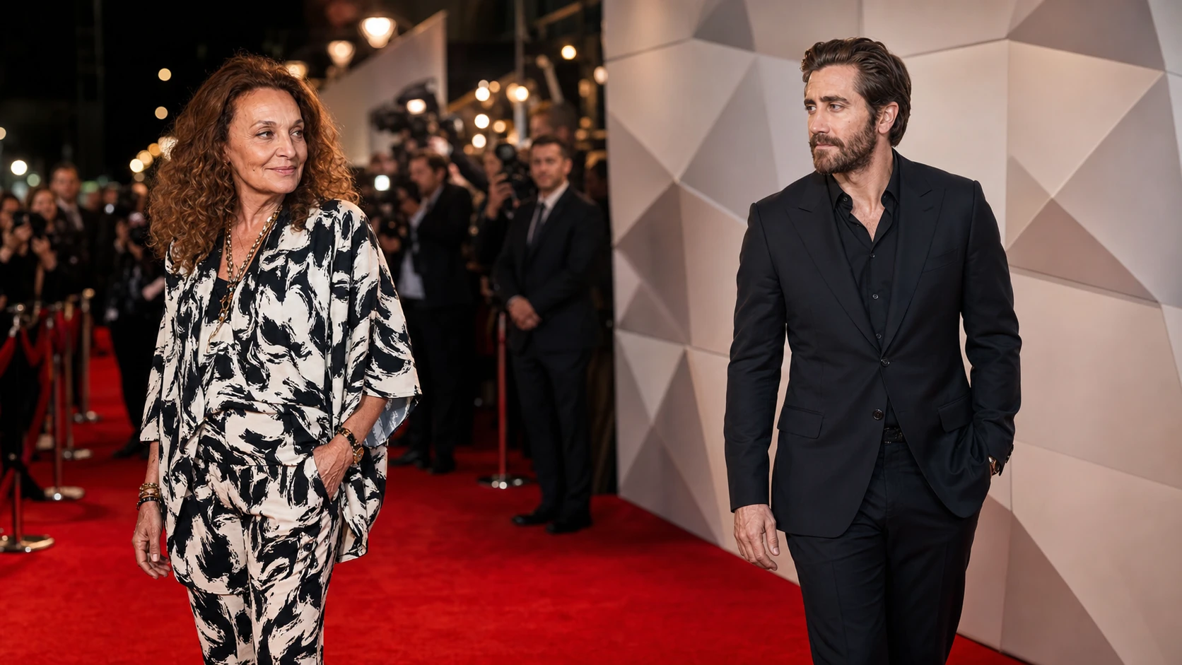 The Verified Connection Between Them - diane von furstenberg and jake gyllenhaal