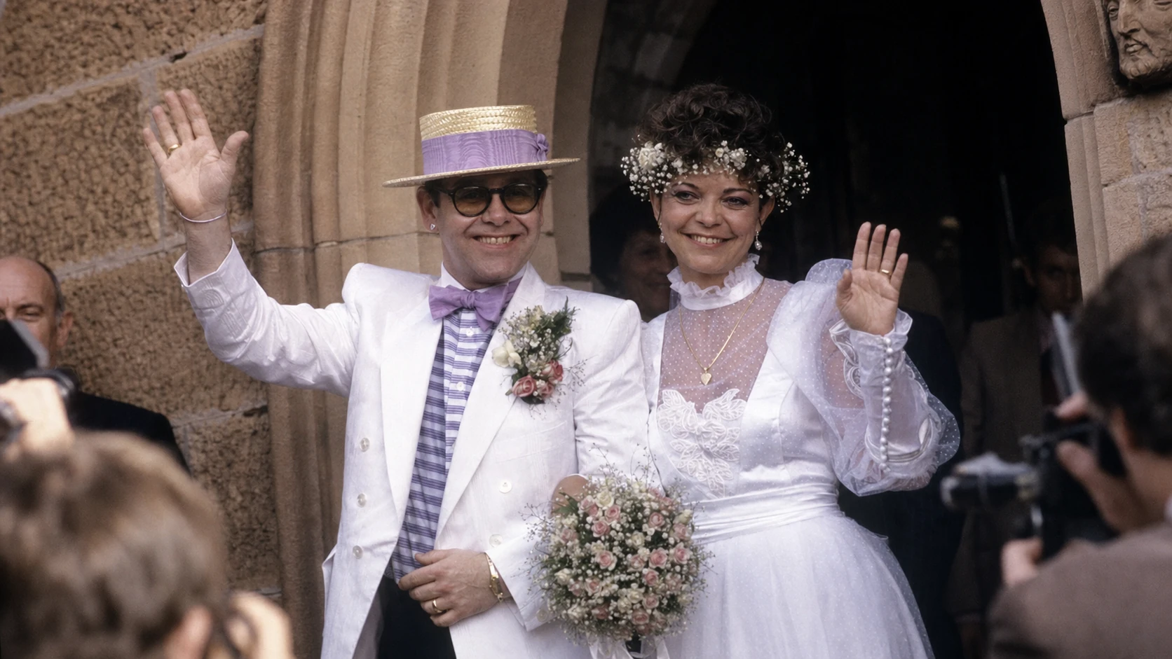 Marriage to Elton John - renate blauel